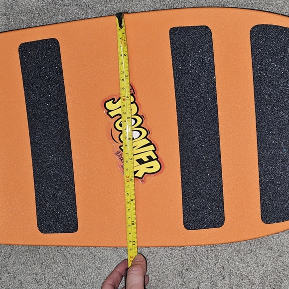 THE SPOONER FREE STYLE CURVED BALANCE BOARD SURF SKI WORKOUT - Orange - Picture 2 of 5